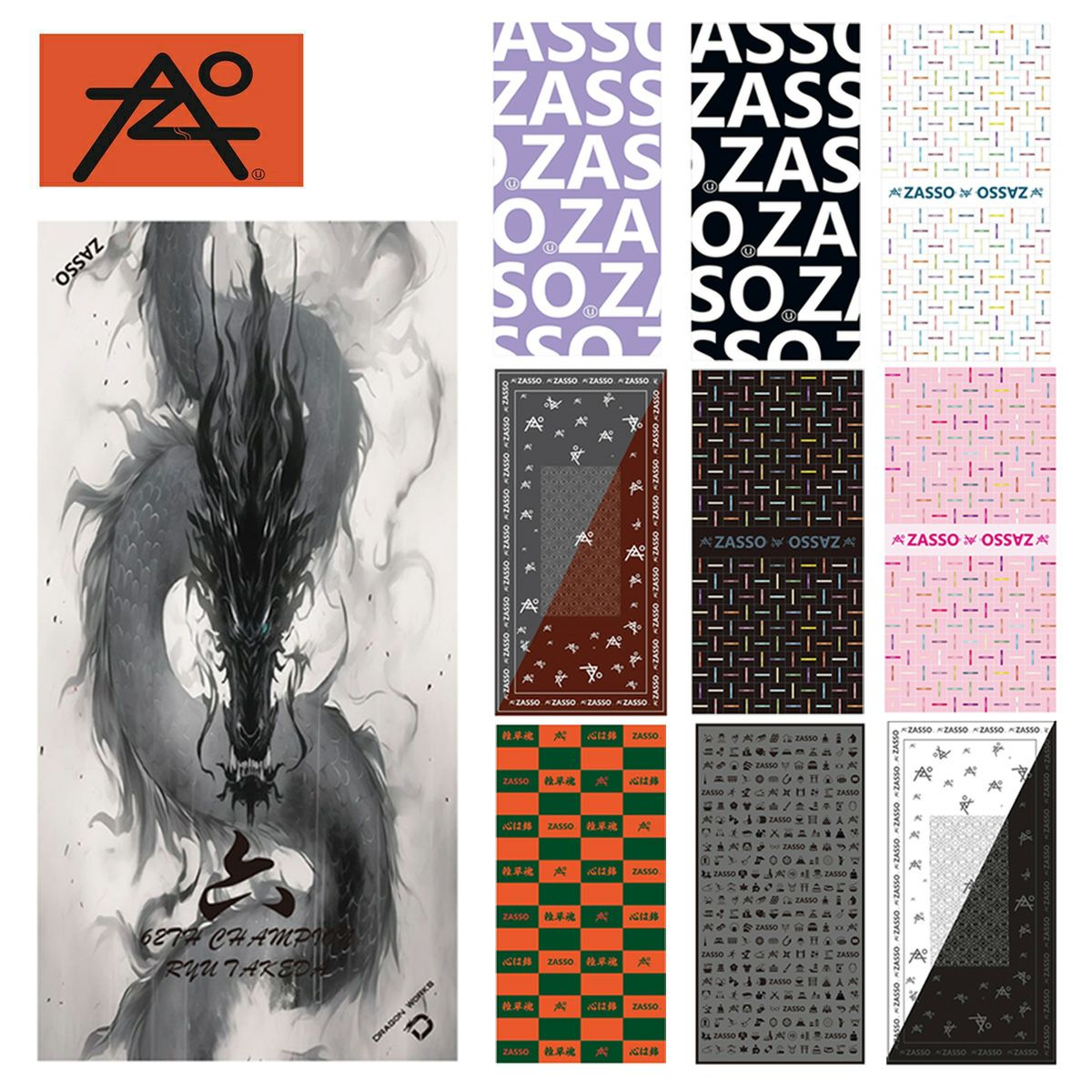 ZASSO ザッソ ヘッドウェア/ネックチューブ メンズ レディース＜2026