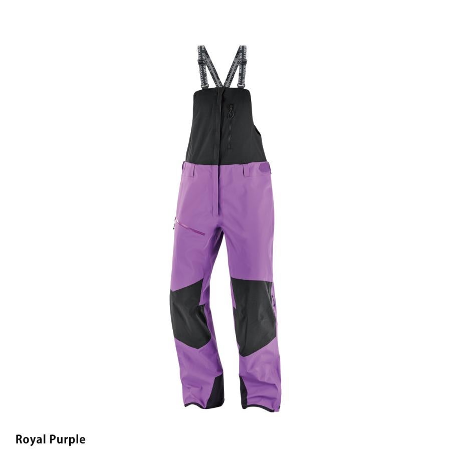 【美品】サロモン salomon スキーパンツ スキーウェア Mレディース紫 スキーウェア スキーパンツ レディース パンツ SALOMON サロモン QST