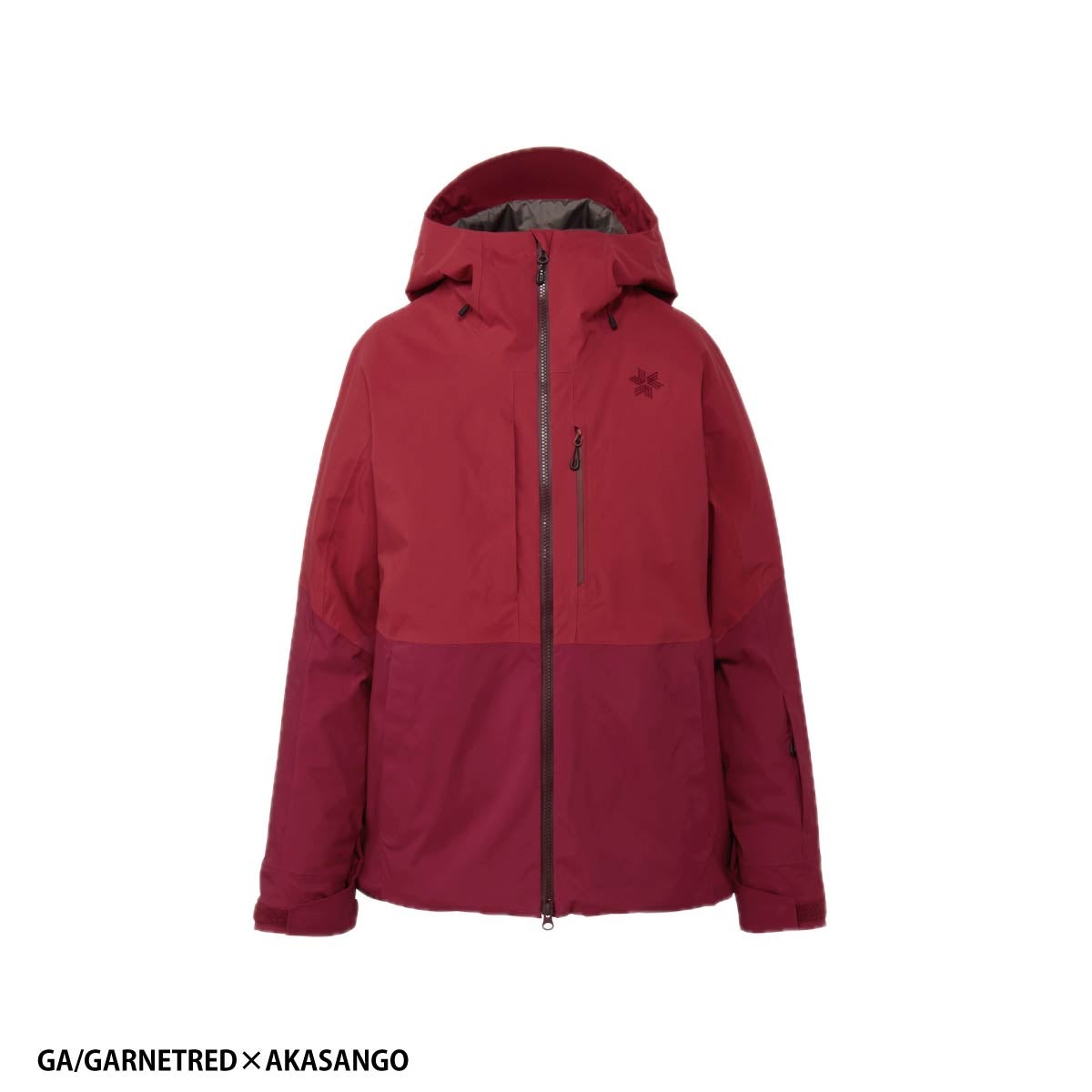 Goldwin フルジップジャケット ASIA S レッド GOLDWIN ゴールドウイン スキーウェア アウター ジャケット レディース