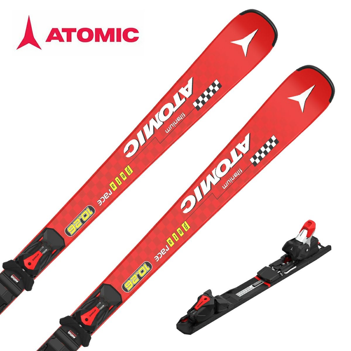 アトミック 123cmスキー等一式 ATOMIC アトミック スキー板 / オールラウンド＜2026＞X9S BETA RACE