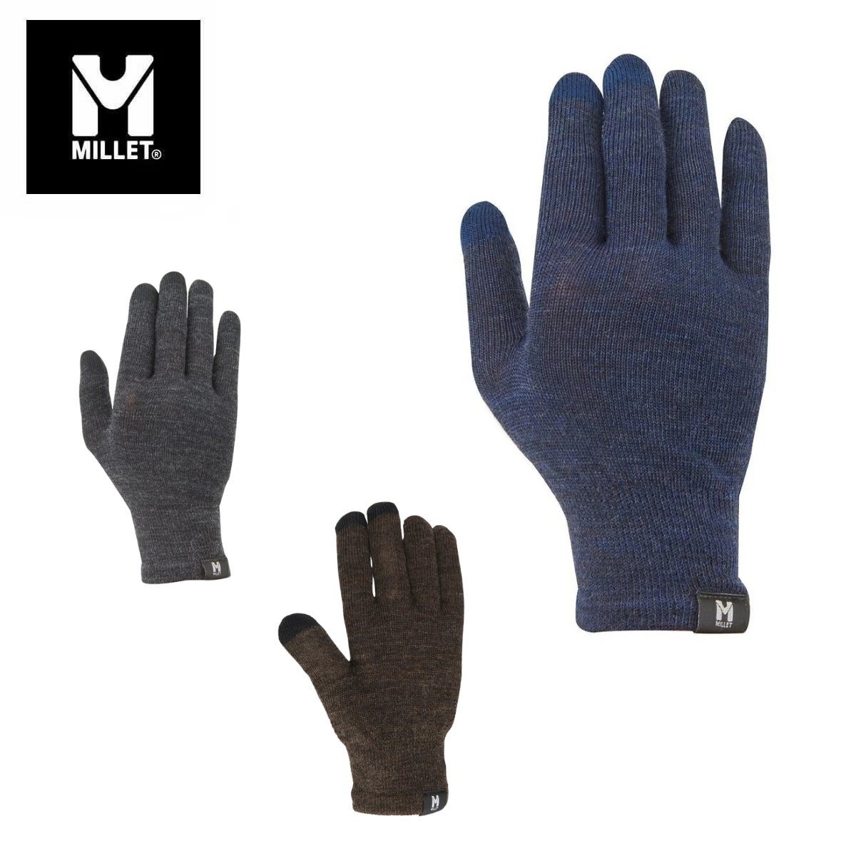 MILLET ミレー スキーグローブ インナーグローブ メンズ レディース