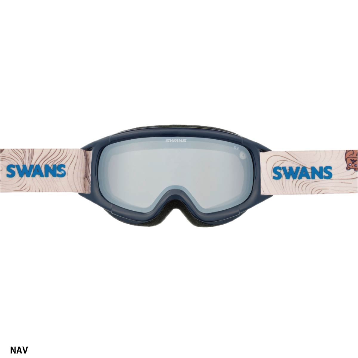 早期予約】スワンズ SWANS スキーゴーグル キッズ ジュニア ＜2027