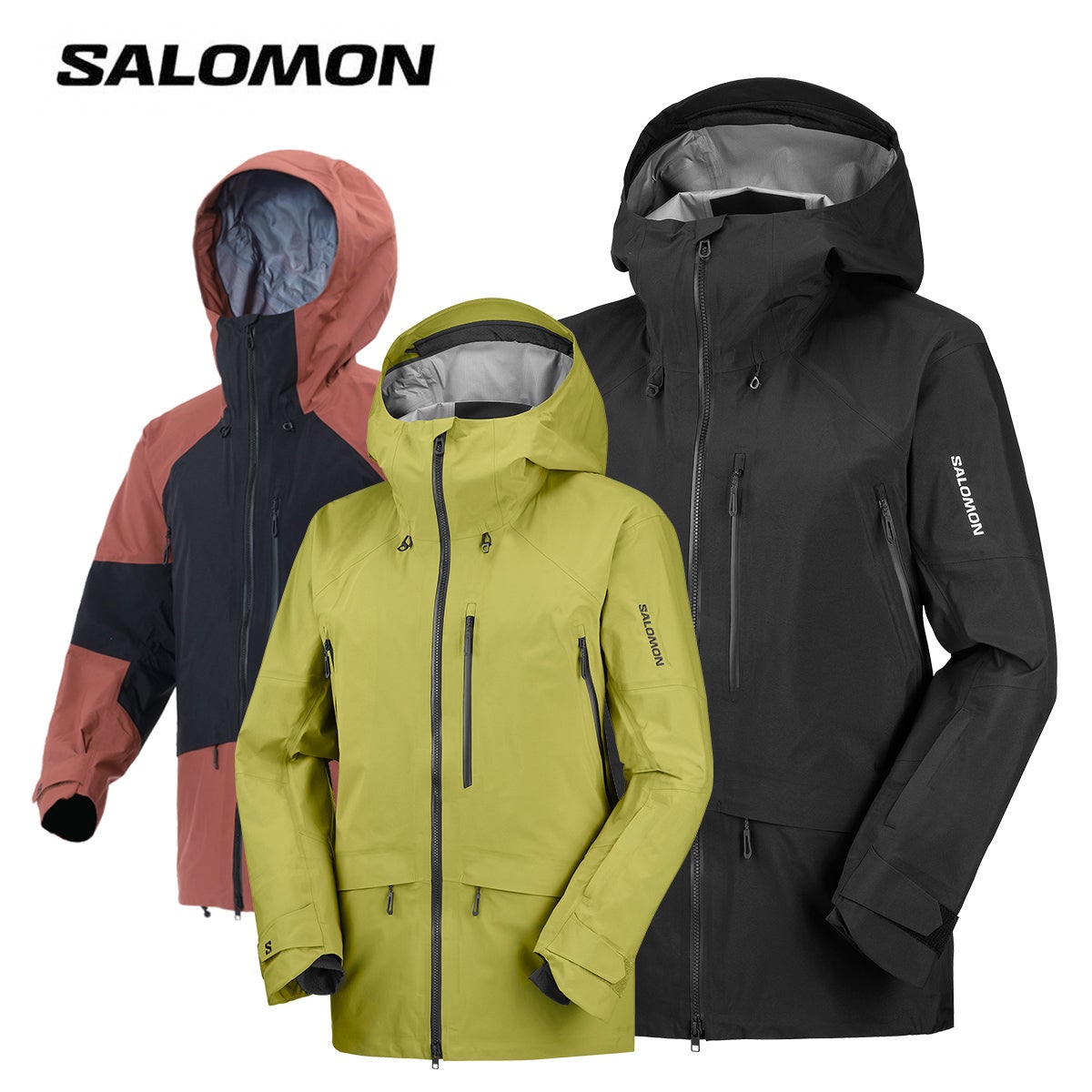 スキーウェア メンズ スキージャケット サロモン SALOMON ゴアテックス