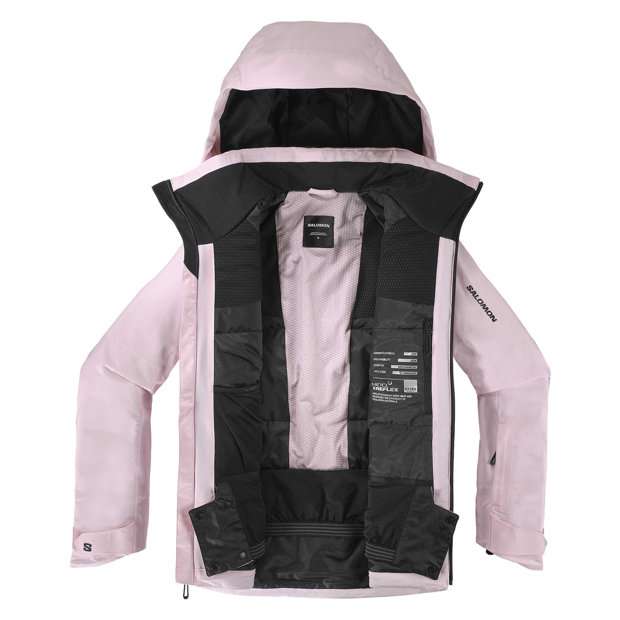 Salomon スキーウェア ピンク 女性用 早期予約】SALOMON サロモン スキーウェア ジャケット レディース