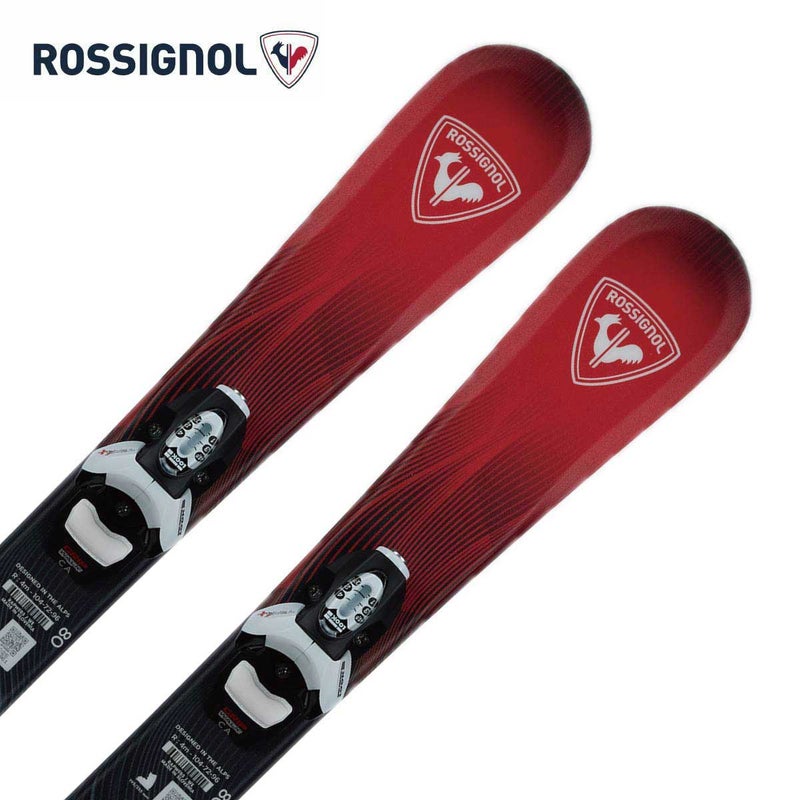 ROSSIGNOL ���V�j���[�� �X�L�[�� �L�b�Y �W���j�A ��2027��HERO KID PRE-DRILLED / [RAPWE03] + TEAM 4 + TEAM 4 GW [FCKKT01] �r���f�B���O �Z�b�g ��t����