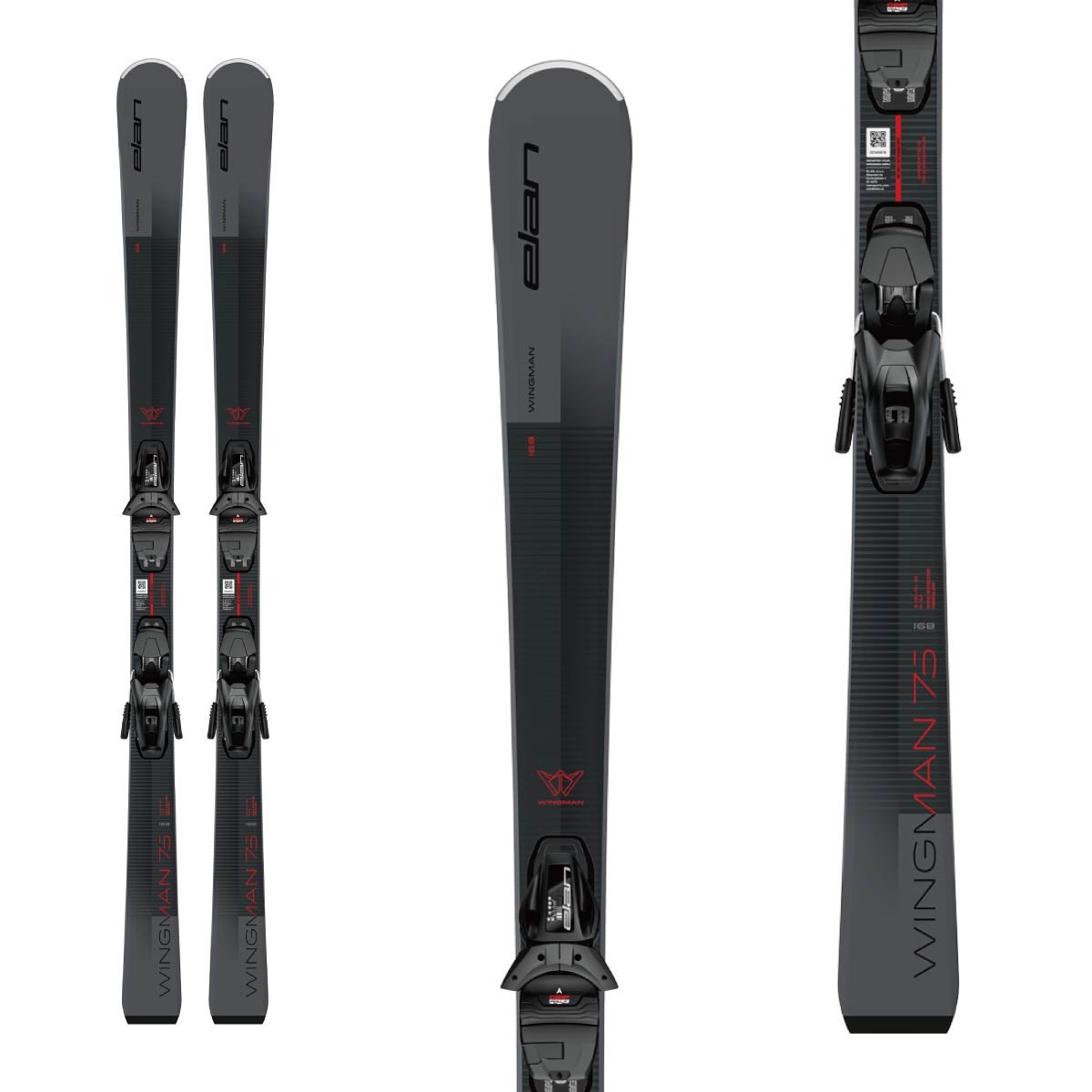 ELAN エラン スキー板 メンズ レディース ＜2027＞WINGMAN 75 BLACK