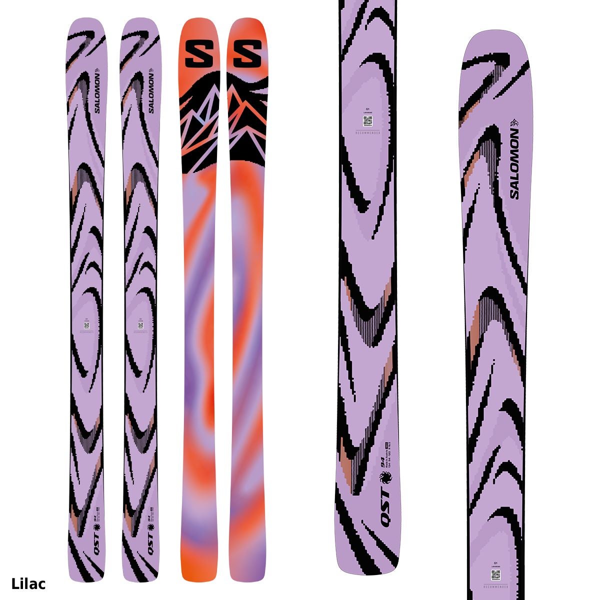 SALOMON サロモン スキー板 メンズ レディース＜2027＞QST 94 LILAC