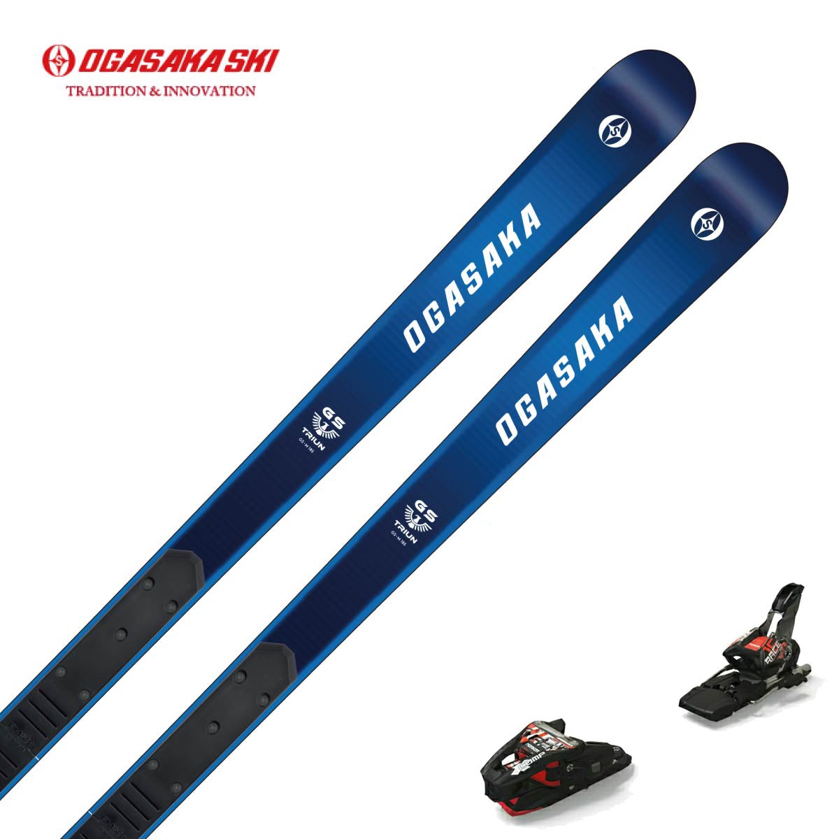 OGASAKA オガサカ スキー板 メンズ レディース ＜2025＞ TRIUN GS-M +