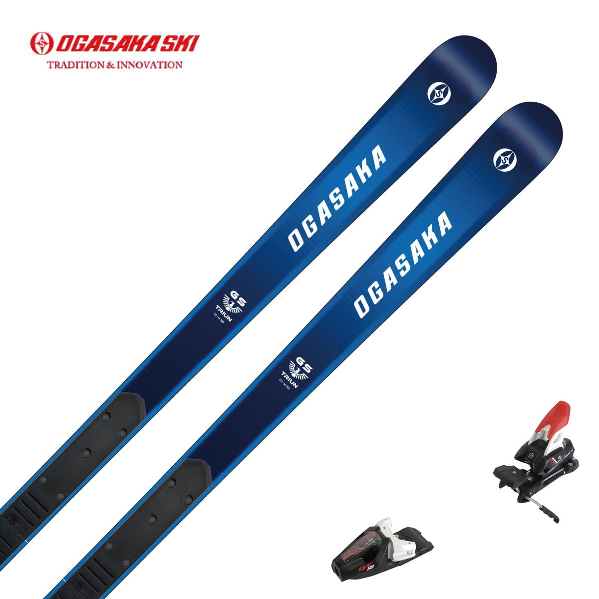 OGASAKA オガサカ スキー板 メンズ レディース ＜2025＞ TRIUN GS-M +