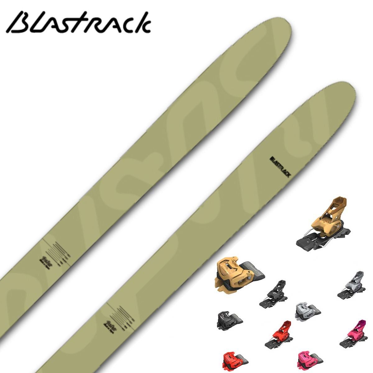 BLASTRACK ブラストラック スキー板 VA-DT ルック　ビンディング BLASTRACK ブラストラック スキー板 メンズ レディース＜2027＞ROC 118