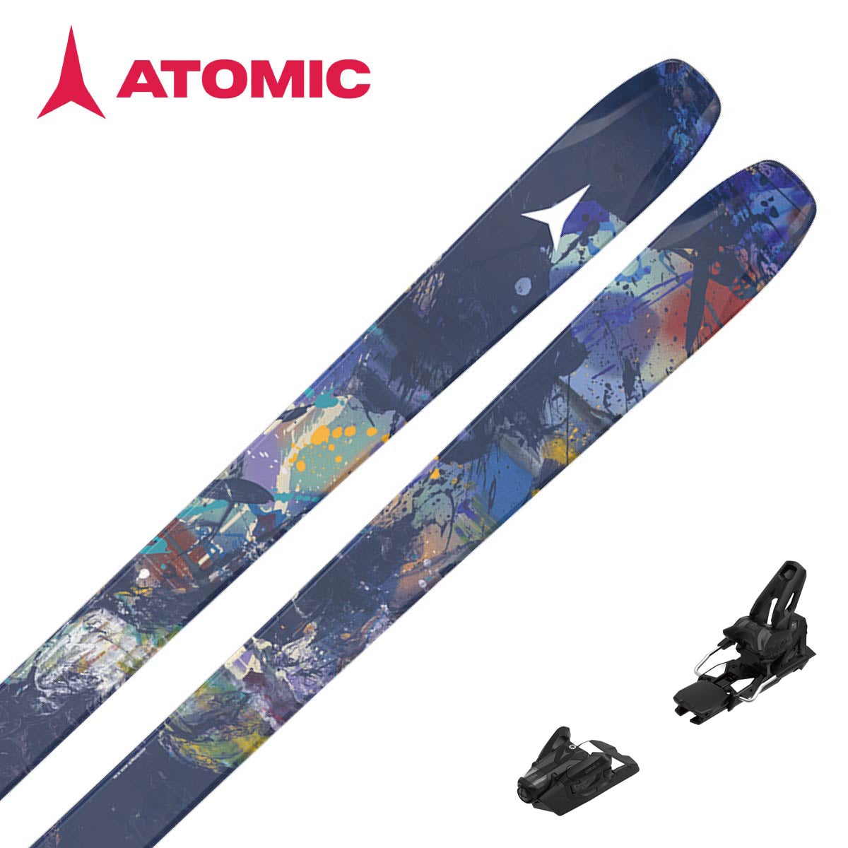 ATOMIC アトミック スキー板 2025 BENT 90 + アトミック WARDEN 13 MNC