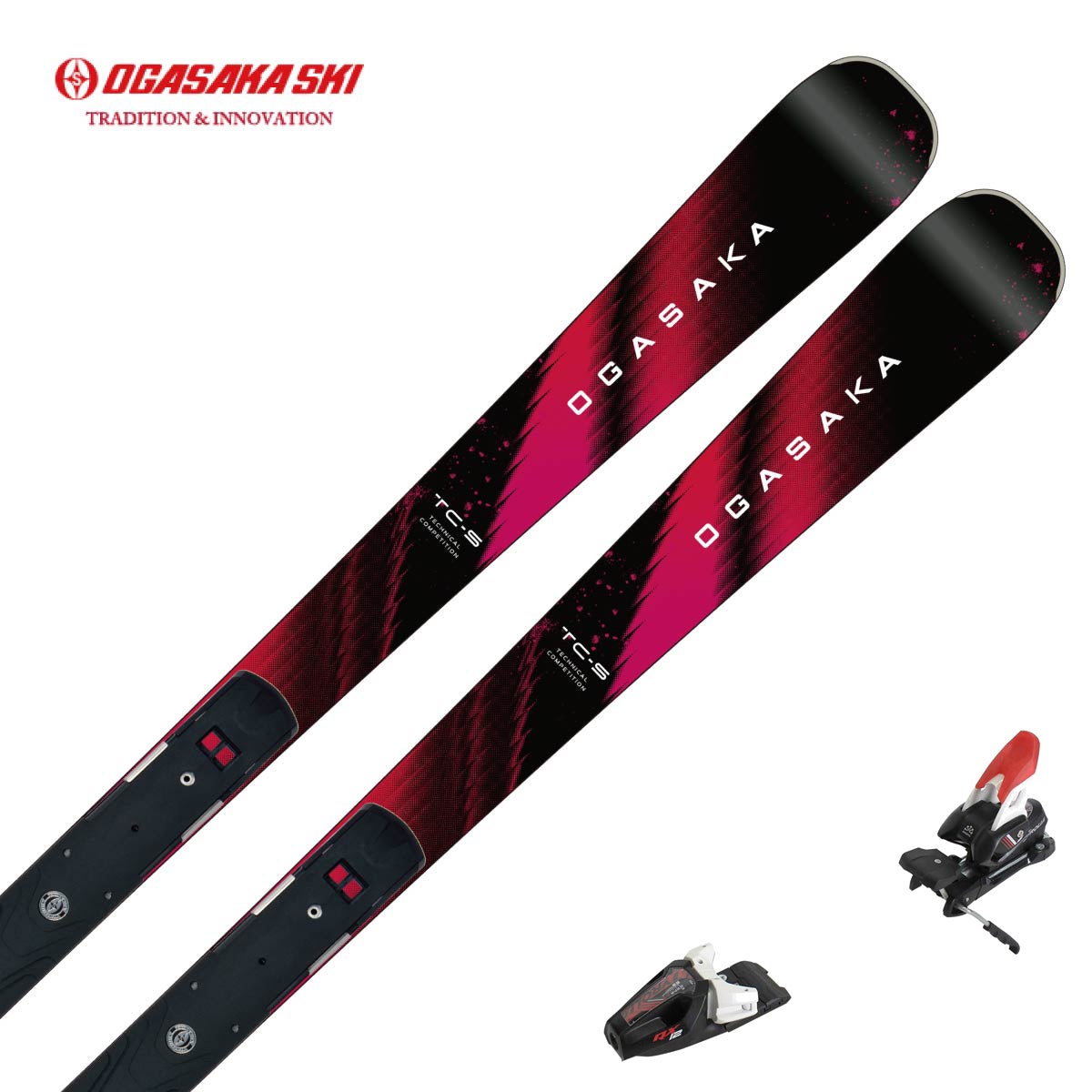 OGASAKA オガサカ スキー板 メンズ レディース＜2026＞TC-S + RMOTION
