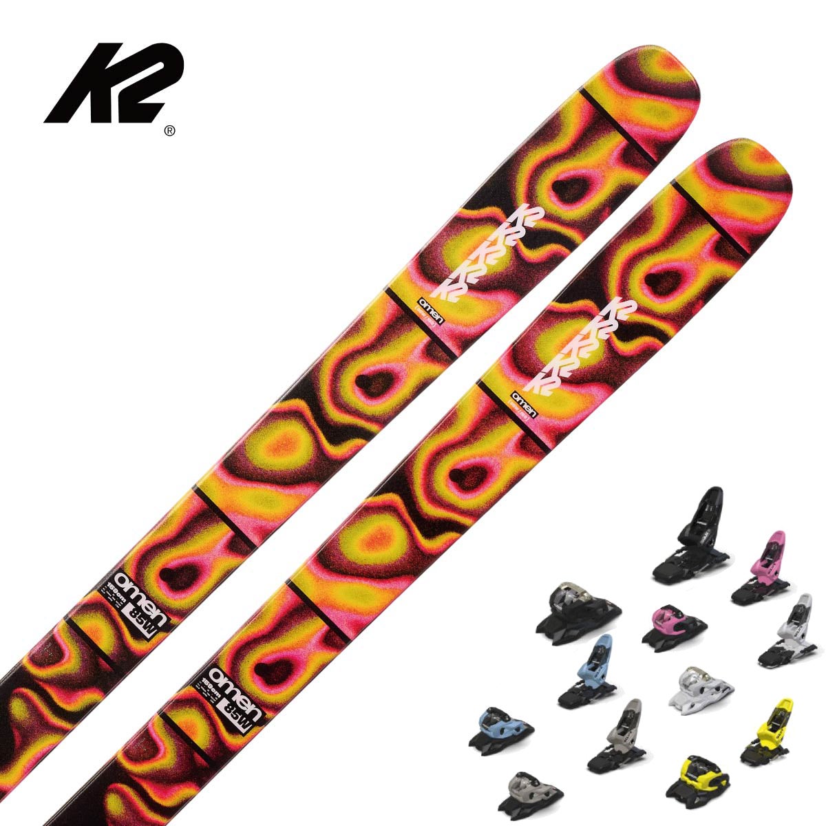 早期予約】K2 ケーツー スキー板 レディース＜2027＞OMEN 85 W