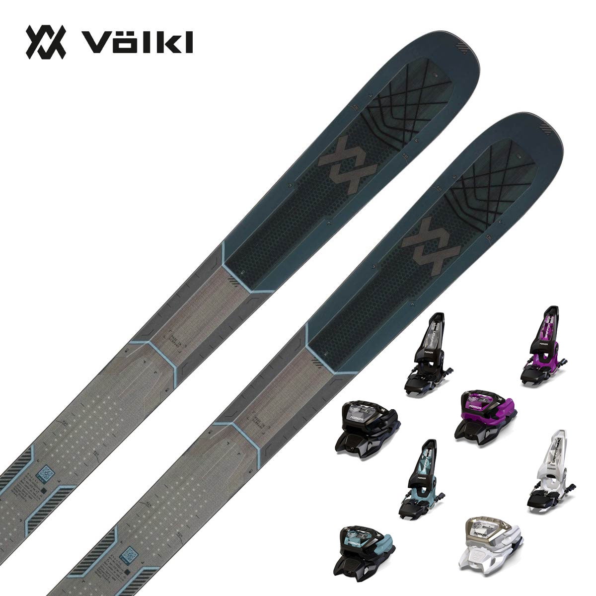 VOLKL フォルクル スキー板 レディース＜2026＞SHINE 76+vMotion GW