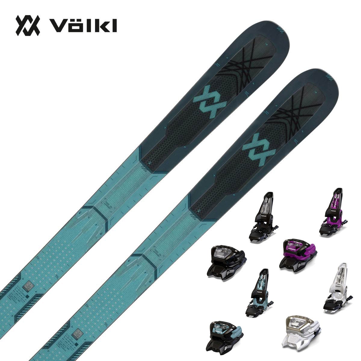 VOLKL フォルクル スキー板 レディース＜2026＞SHINE 76+vMotion GW