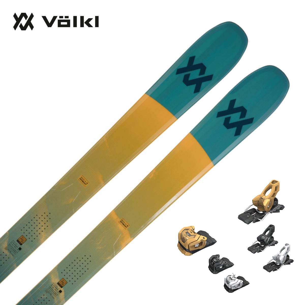 フォルクル　スキー板 Attiva Sol 154 センチ　レディース VOLKL フォルクル スキー板 メンズ レディース＜2027＞BLAZE 104 TEAL