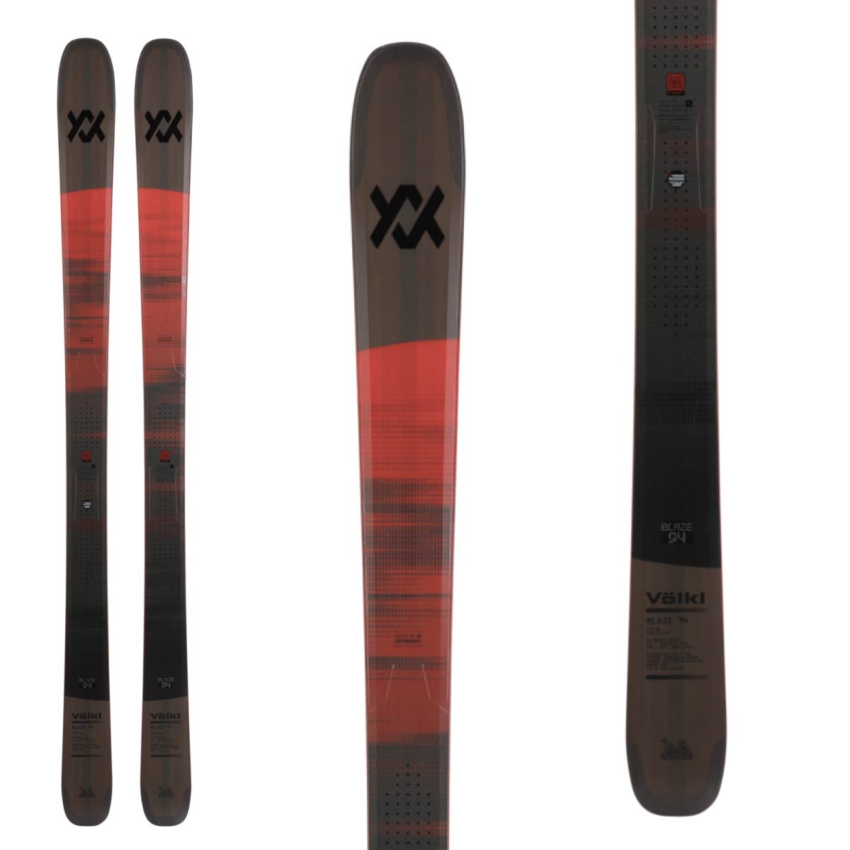 VOLKL フォルクル スキー板 メンズ レディース＜2027＞BLAZE 94 BLACK