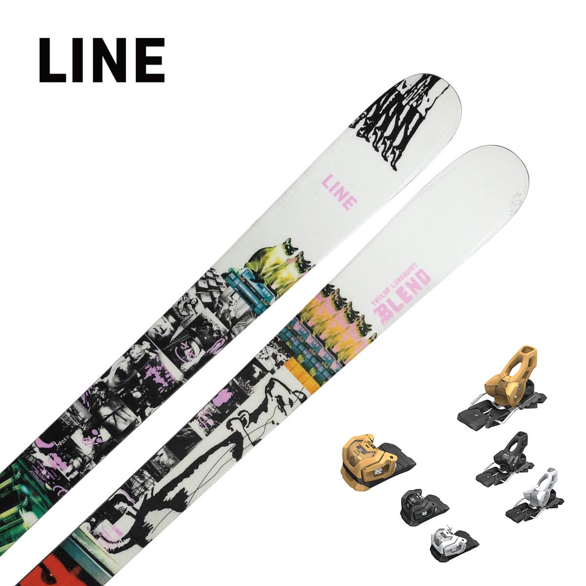 LINE BLEND スキー 171cm LINE ライン スキー板 メンズ レディース＜2027＞BLEND TBL