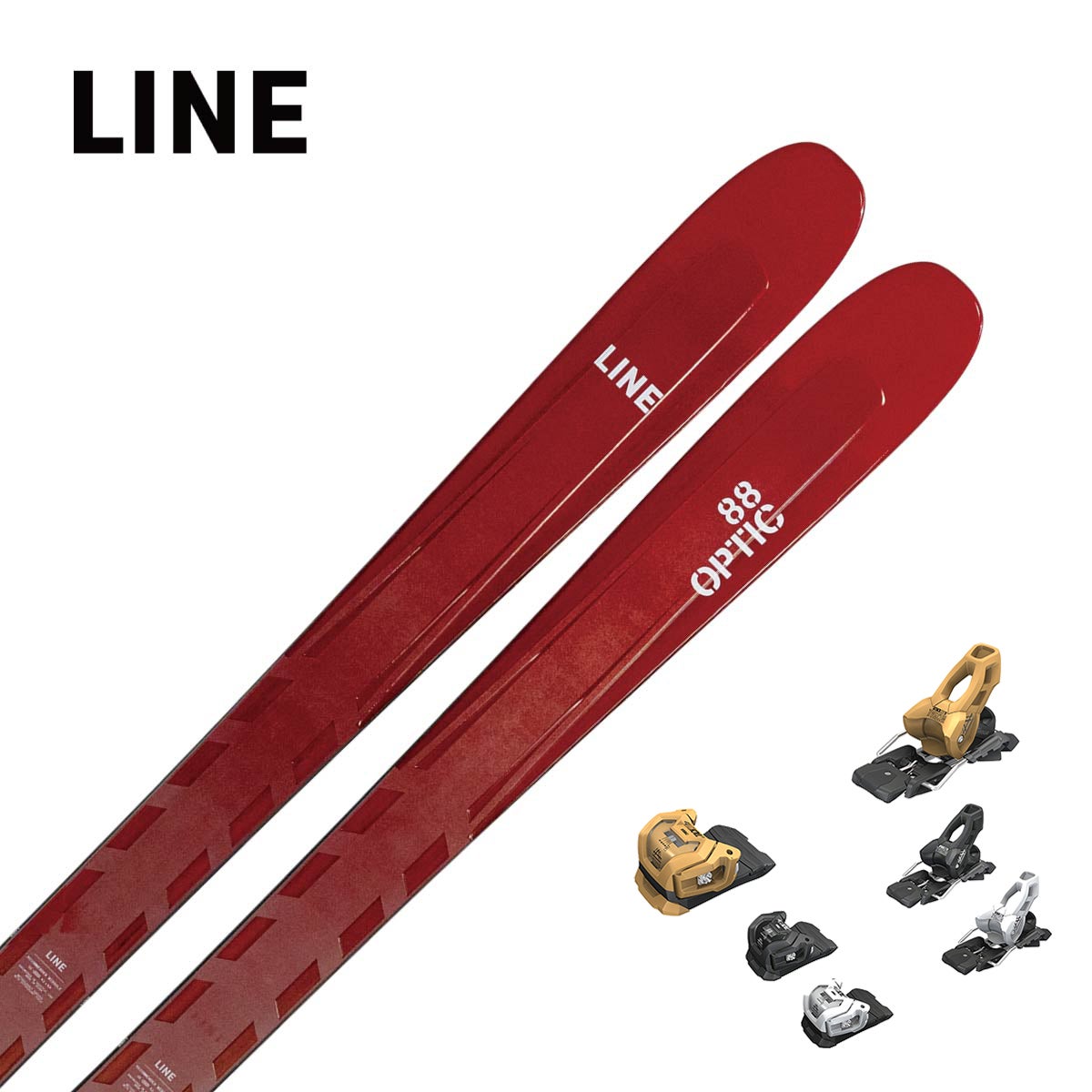 LINE ライン スキー板 メンズ レディース＜2027＞OPTIC 88