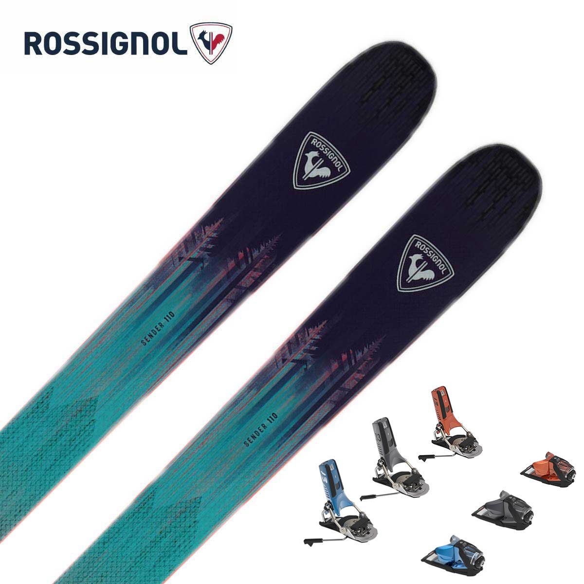 ロシニョール 160cm スキー板 ビンディングセット ROSSIGNOL ロシニョール スキー板 メンズ レディース 2025 SENDER 94