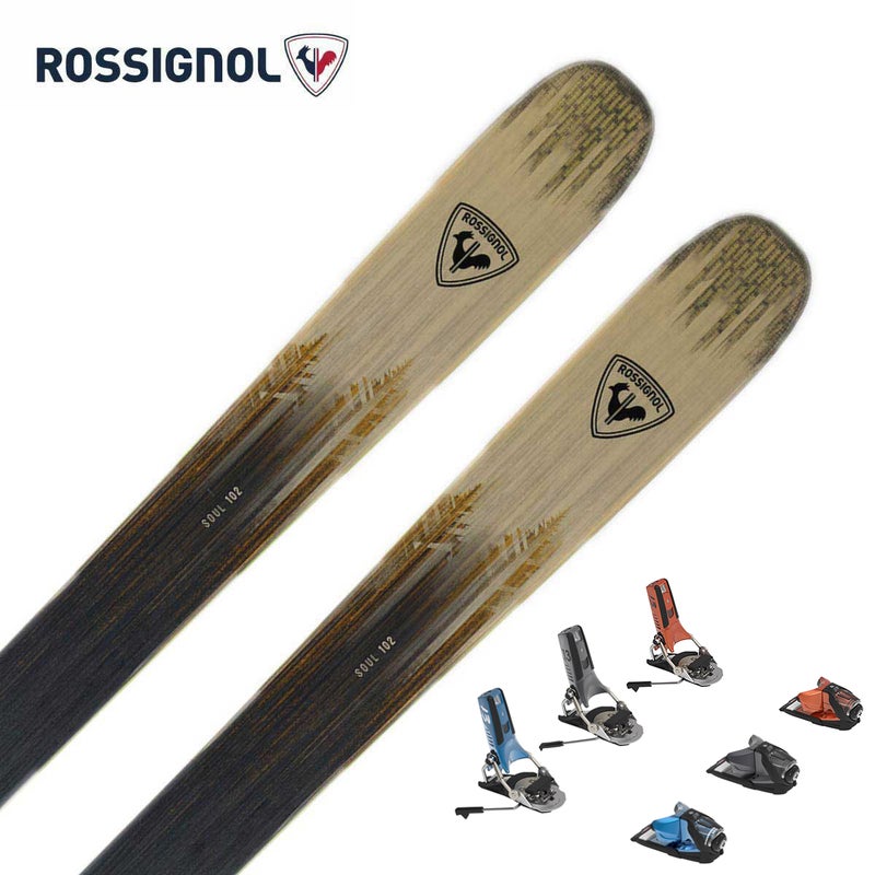 ROSSIGNOL ���V�j���[�� �X�L�[�� �����Y ���f�B�[�X��2027��SOUL 102 / [RAPMR03] + ��27��PIVOT 2.0 13 GW �r���f�B���O �Z�b�g ��t����