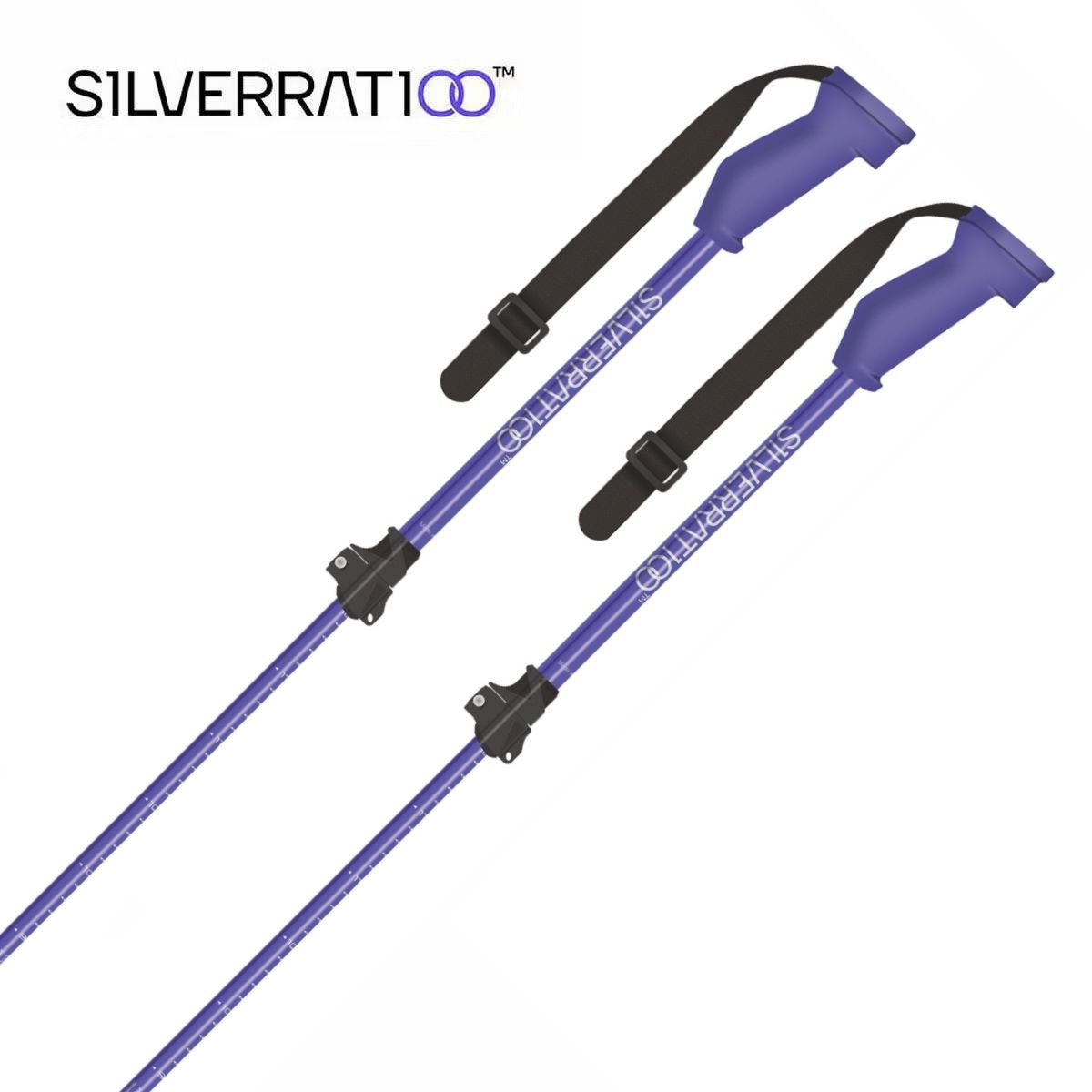 S1LVERRAT1OO シルバーラティオ スキー ポール ストック＜2026