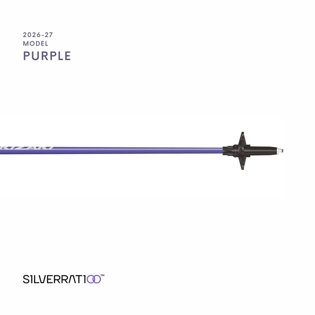 S1LVERRAT1OO シルバーラティオ スキー ポール ストック＜2027