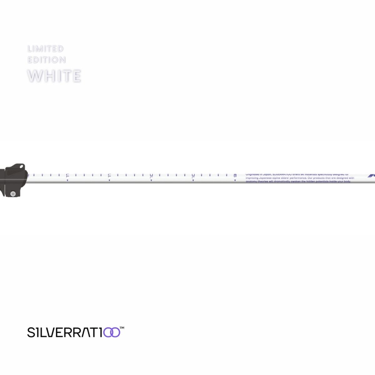 S1LVERRAT1OO シルバーラティオ スキー ポール ストック＜2027