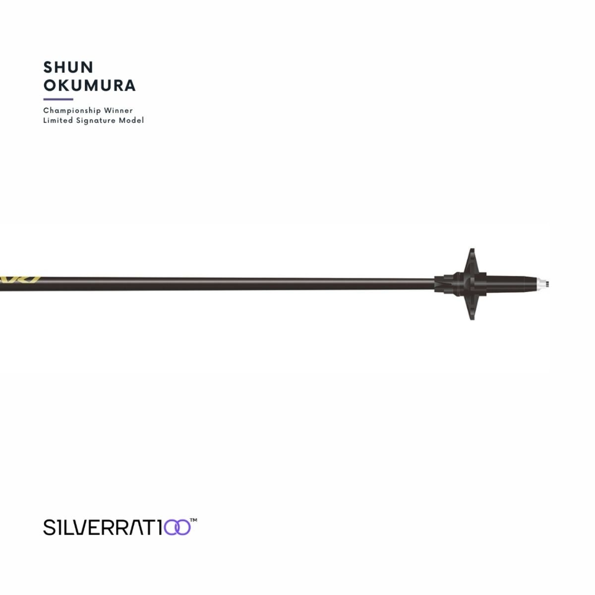 S1LVERRAT1OO シルバーラティオ スキー ポール ストック＜2027