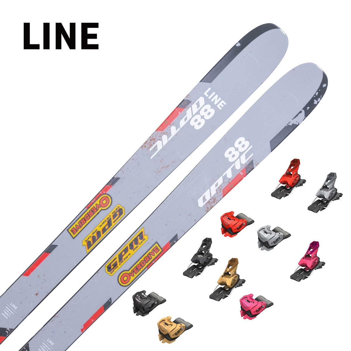 LINE ライン スキー板 メンズ レディース＜2027＞OPTIC 88