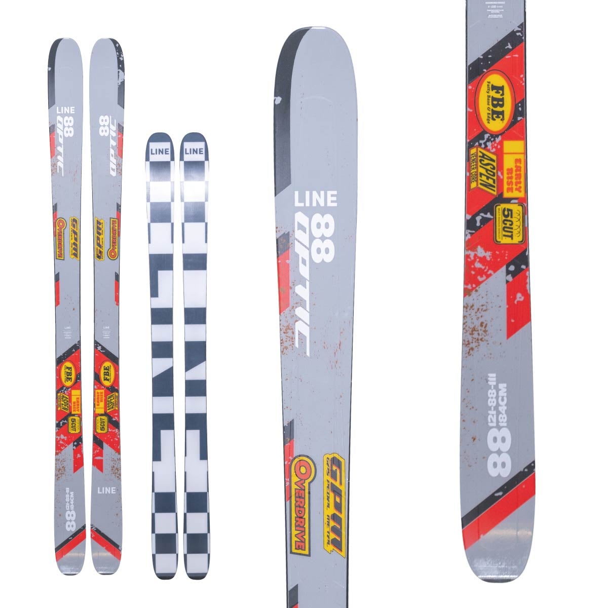 LINE ライン スキー板 メンズ レディース＜2026＞OPTIC 88