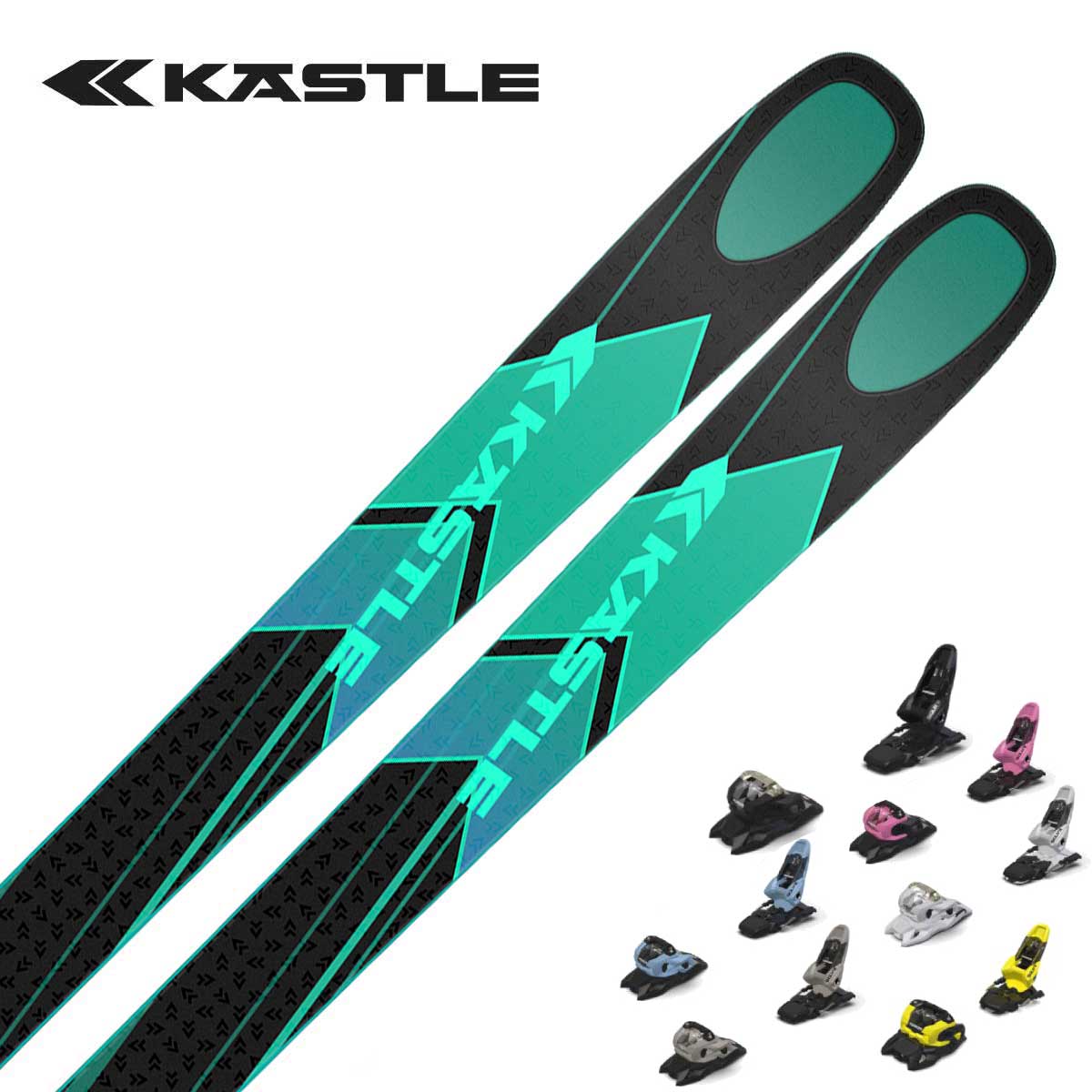 KASTLE ケスレ スキー板 メンズ レディース ＜2025＞ ZX 108 + GRIFFON