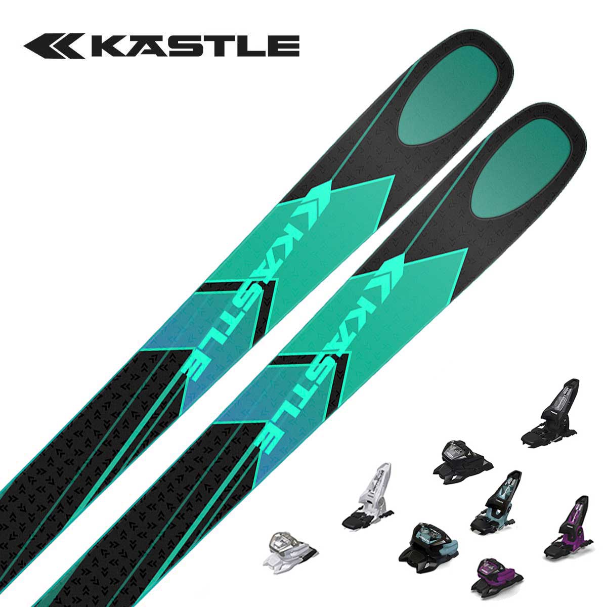 KASTLE ケスレ スキー板 メンズ レディース ＜2025＞ ZX 108 + GRIFFON